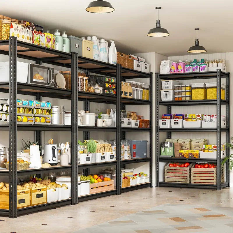 [Heavy Duty Shelving] Heavy Duty 5 Tier 2000LBS Metal Shelving Units